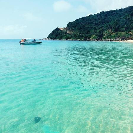 Biển Cù Lao Chàm hoang sơ. Ảnh: quynhtrangqn/instagram