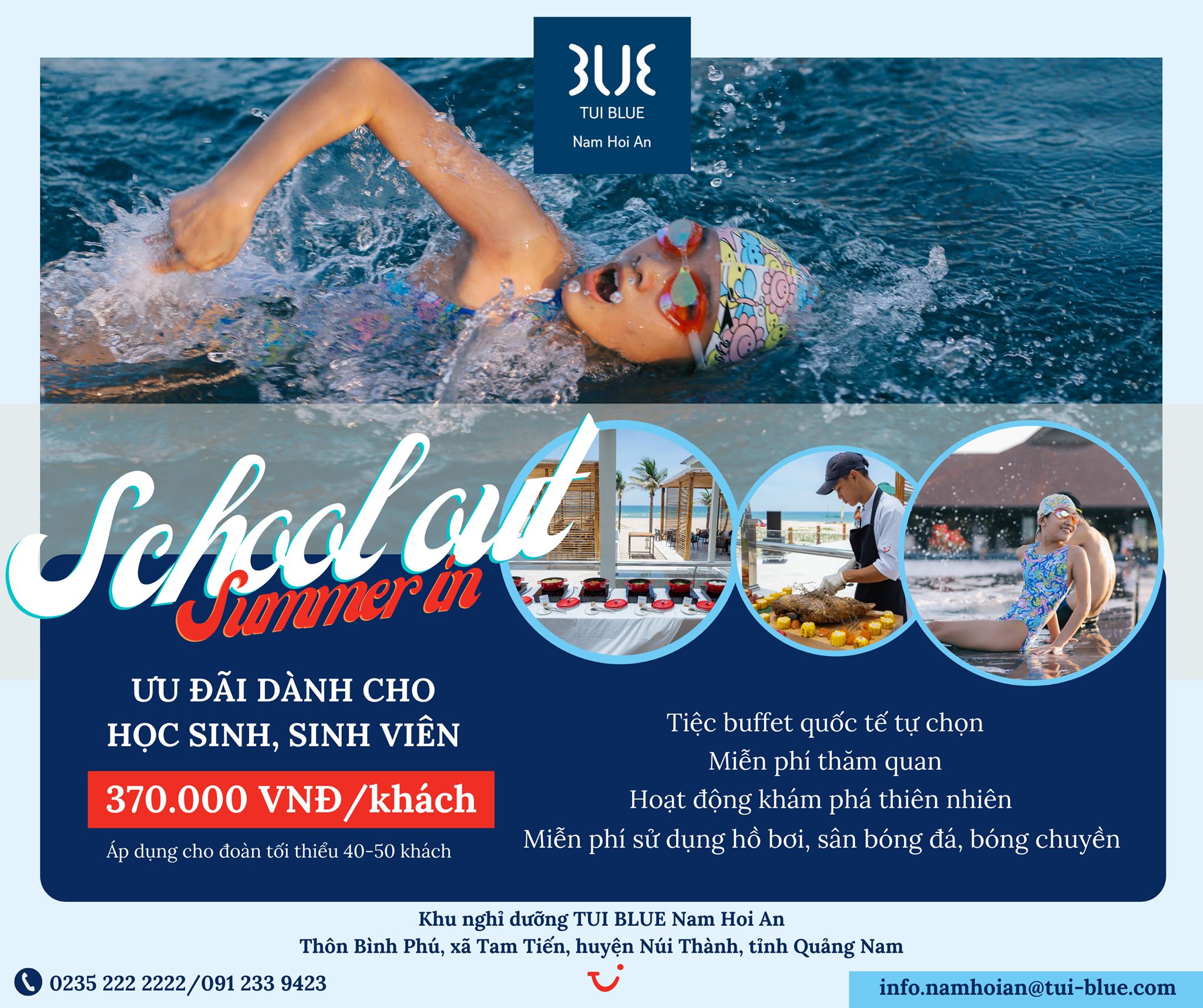 TUI BLUE Nam Hoi An school out summer in