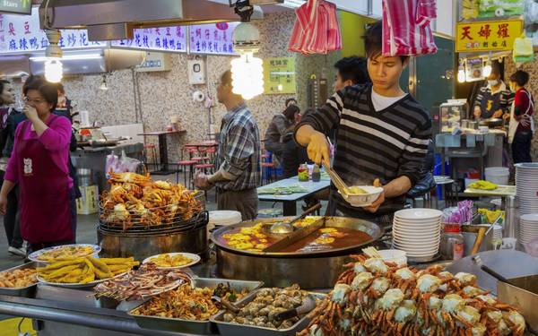 Ăn uống “thả phanh” tại chợ đêm Shilin (Thạch Lâm), Đài Bắc, Đài Loan